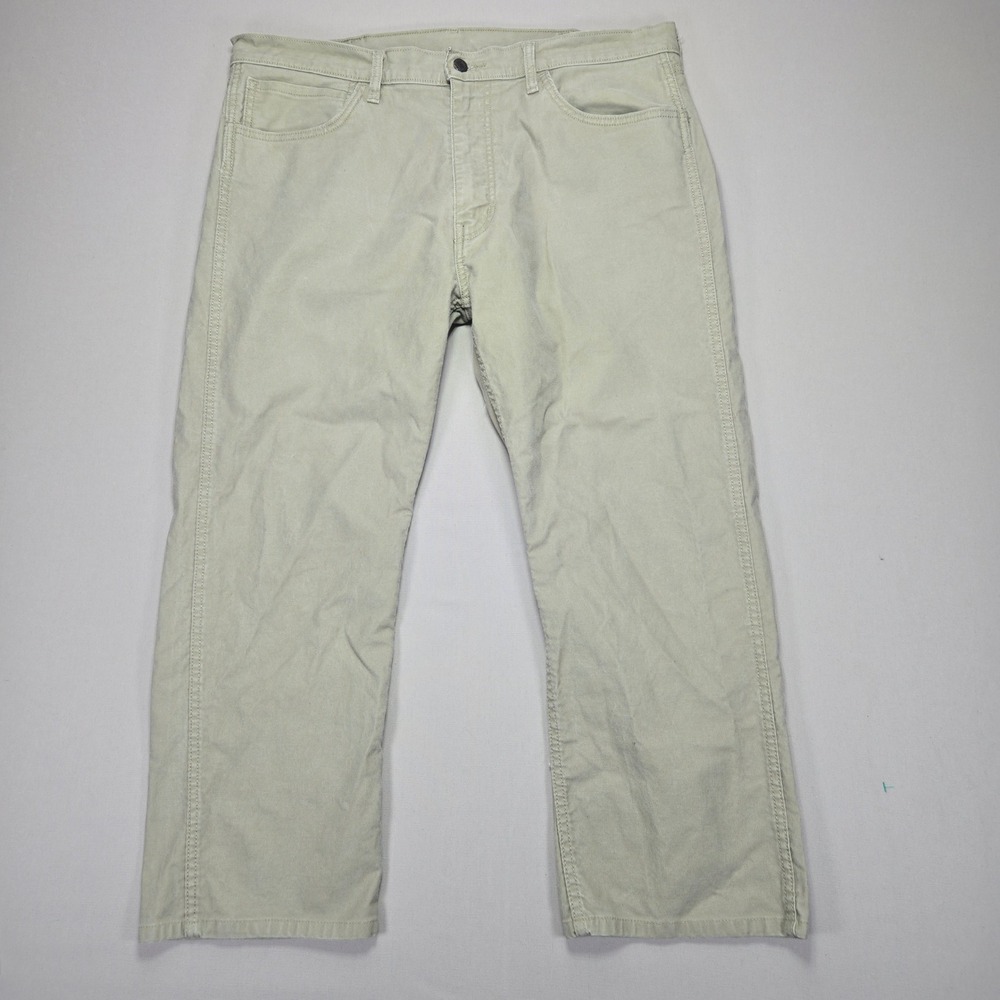Levi's Workwear Fit‎ Pants Beige Casual Straight Leg Mens 38x30